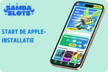Samba Slots App Start de_Apple-installatie