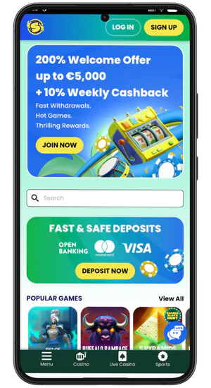 Samba Slots Casino app main