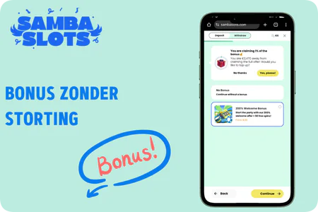 Samba Slots Casino Bonus zonder storting