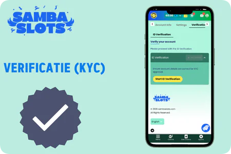 Sambaslots Casino Verificatie (KYC)